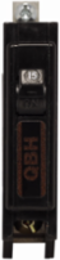 Eaton QB thermal magnetic circuit breaker,Bolt-on classic replacement circuit breakers,20 A,10 kAIC,Single-pole,120 V,QBH