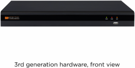 VMAX IP Plus 4-Channel PoE NVR, 4K Resolution, 80 Mbps Throughput
