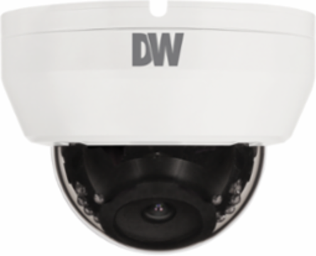 4K Indoor Dome Camera with 2.8mm Fixed Lens, WDR, IR, 100ft Range