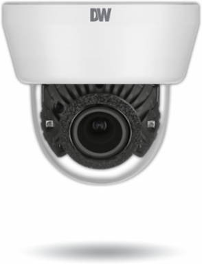 4K Indoor Dome Camera with 3.6~10mm Motorized Zoom Lens, True WDR, 70ft IR