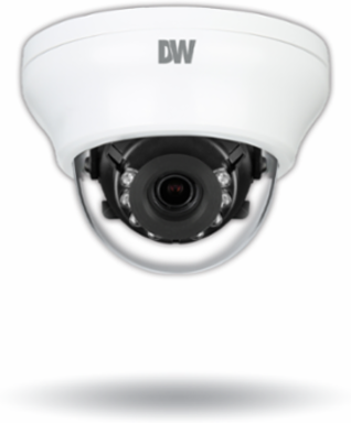 MEGApix® 2.1MP/1080p Indoor Dome IP Camera, 2.8mm Fixed Lens, IR, 109° FoV
