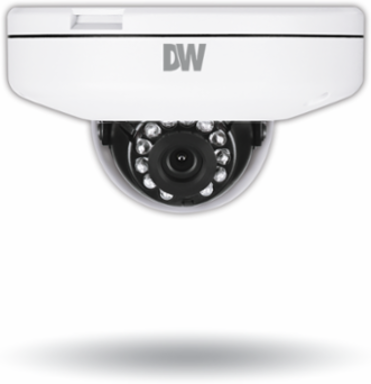 MEGApix IVA 5MP Ultra Low-Profile Vandal Dome IP Camera, 4-8mm Lenses, IP66, IK10