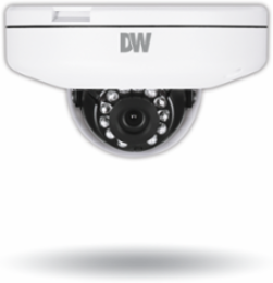 MEGApix IVA 5MP Ultra Low-Profile Vandal Dome IP Camera, 4-8mm Lenses, IP66, IK10