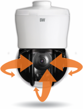 MEGApix 2.1MP/1080p PTZ IP Camera, 30x Optical Zoom, 4.3~129mm Lens