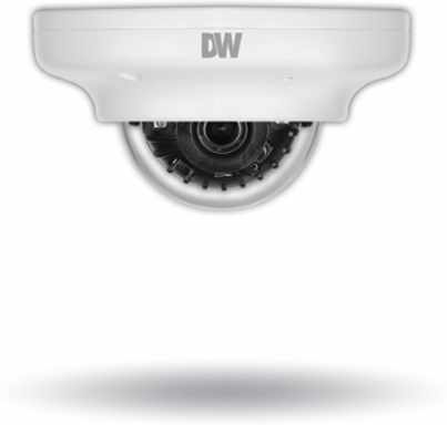 MEGApix® 2.1MP/1080p Ultra Low-Profile Vandal Dome Camera, 2.8mm Lens, IP67
