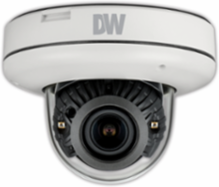 MEGApix 2.1MP 1080p Low-Profile Vandal Dome IP Camera, 2.7-13.5mm Lens, IR, IP66