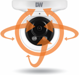 MEGApix IVA Vandal Ball IP Camera, 2.8mm Lens, 2.1MP/1080p, IP67
