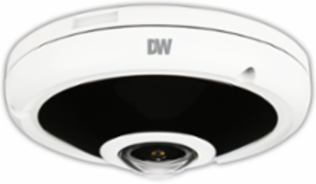 MEGApix Pano IVA 5MP Fisheye IP Camera 1.5mm Lens, 185° FoV, IK9