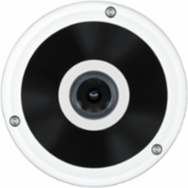 MEGApix Pano IVA 5MP Fisheye IP Camera 1.5mm Lens, 185° FoV, IK9