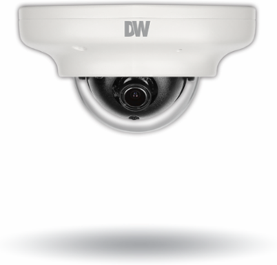 5MP Ultra Low-Profile Vandal Dome Camera 2.8mm Lens, IP66, WDR
