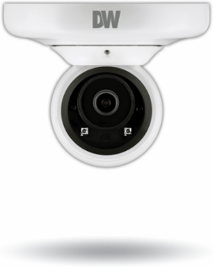 Star-Light Plus™ 4K Vandal Ball Camera, 2.8mm Lens, IP67, IK10, IR 70ft