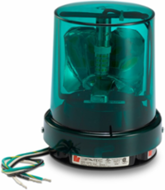 Vitalite, Rotating LED, UL and cUL, 24VDC, Green