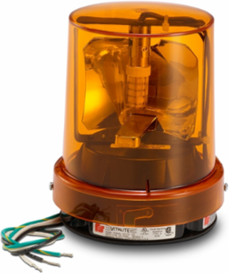 Vitalite Rotating LED Warning Light, 120VAC, Amber
