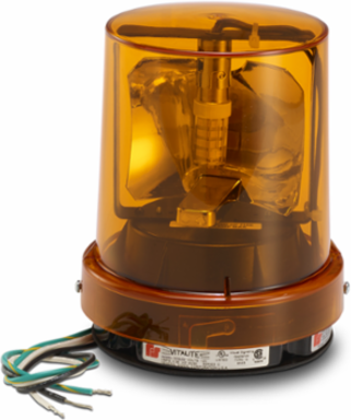 Vitalite Rotating LED Warning Light, 120VAC, Amber