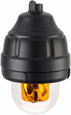 Rotating Light, Explosion-Proof, UL and cUL CID1, 24VDC, Amber, Mount Sold Separately