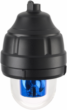 Rotating LED, CID1, 120VAC, Modular Mount, Blue