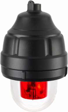 Rotating LED, CID1, 120VAC, Modular Mount, Red