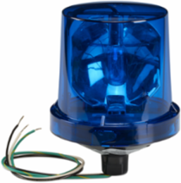 Electraray Incandescent Rotating Light, Hazardous Location, UL and cUL CID2, 120VAC, Blue