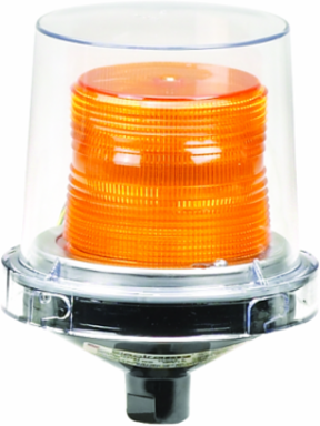 Electraray LED Light, Hazardous Location, UL and cUL CID2, 120-240VAC, Amber, Default Flashing