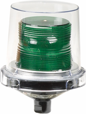 Electraray Strobe Light, Hazardous Location, In-Rush Limited, UL and cUL CID2, 24VDC, Green