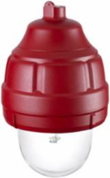 Strobe Light, Explosion-Proof, Supervised, Hearing-Impaired, UL and cUL CID1, ULC Fire Listed, 24VDC, Clear, Mount Sold Separately
