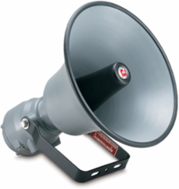 SelecTone 30W Amplified Speaker, Explosion-Proof, UL and cUL CID1, 24VAC/DC, Gray