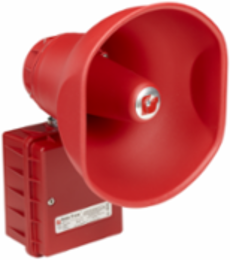 SelecTone 15W Amplified Speaker, Supervised, UL and cUL, ULC Fire Listed, 24VDC, Red