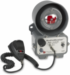 AudioMaster Two-Way Intercom with Noise Canceling Mic, UL and cUL, Multi-voltage 24VDC or 120-240VAC