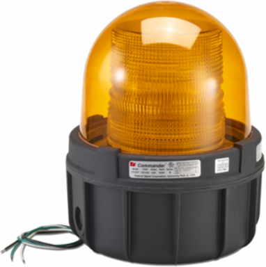Commander Double Strobe Light, Hazardous Location, UL and cUL CID2, 12-24VDC, Amber