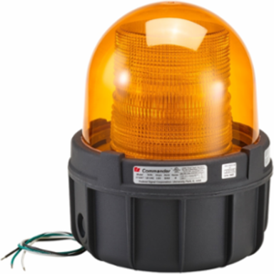 Commander Double Strobe Light, Hazardous Location, UL and cUL CID2, 120VAC, Amber