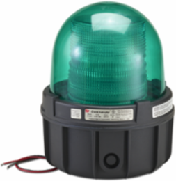 Commander Double Strobe Light, Hazardous Location, UL and cUL CID2, 120VAC, Green