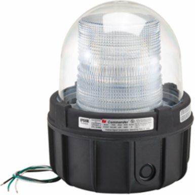 Commander Double Strobe Light, Hazardous Location, UL and cUL CID2, 240VAC, Clear