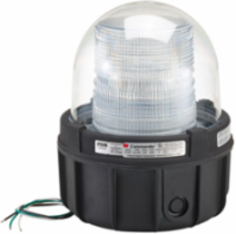 Commander Double Strobe Light, Hazardous Location, UL and cUL CID2, 240VAC, Clear