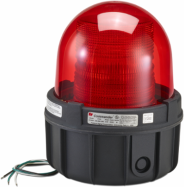 Commander Double Strobe Light, Hazardous Location, UL and cUL CID2, 240VAC, Red