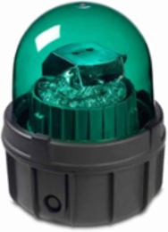 Commander LED Rotating Light, Hazardous Location, UL and cUL CID2, 120VAC, Green