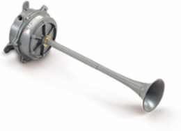 Resonating Horn, 48VDC, Gray