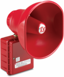 AudioMaster Public Address Speaker, 15W, UL Fire, Red