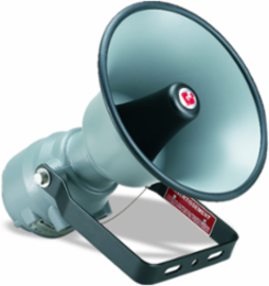 AudioMaster Public Address Speaker, 15W, Explosion-Proof, UL and cUL CID1, UL Fire, Gray