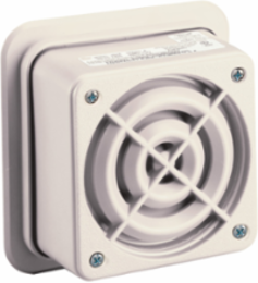 AudioMaster Public Address Speaker, 2W, 25 Vrms, Re-Entrant Speaker, UL Fire, Beige
