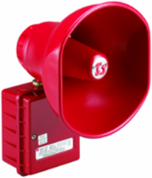 Amplified Speaker, 30W, Supervised, UL Fire, 24VDC, Red