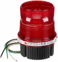 Fireball Strobe Light, UL and cUL, 12-24VDC, Red