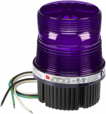 Fireball Strobe Light, UL and cUL, 240VAC, Magenta