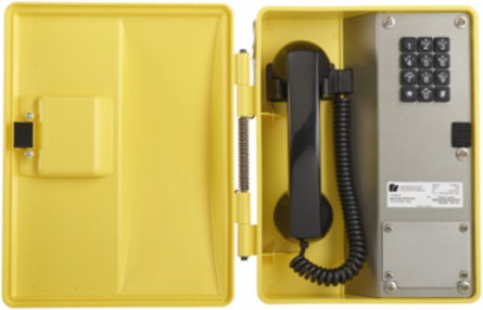 Weather Resistant, Teleseal Keypad, Volume Control Handset