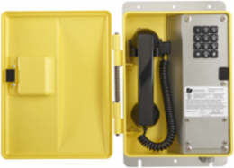 Hazardous Area VOIP Telephone, Teleseal Keypad, Volume Control Handset, Weatherproof Enclosure, Mounting Plate