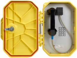 Watertight Analog Telephone / Metal Keypad / Armored Handset Cord