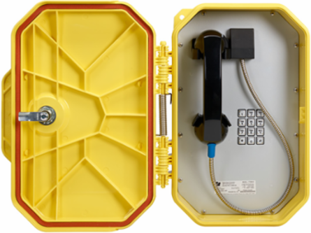 Watertight Ringdown Telephone / Armored Handset Cord