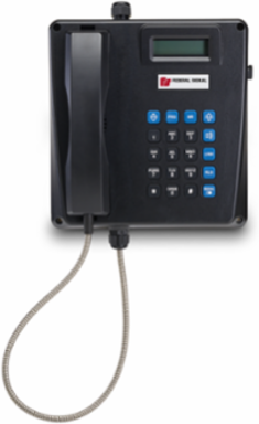 Zone 1 Analog Telephone, Armored Handset Cord, Noise Canceling Microphone, 20-Button Keypad, LCD Display, Internal Ring Detect Relay, Support Supplemental Earpiece, IP66