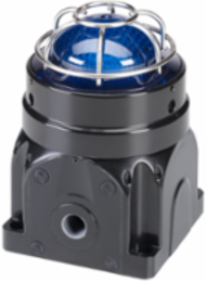 Global Series LED Light, Hazardous Location, UL and cUL CID2, Zone Listed, 120-240VAC, Ex d Surface Mount, Blue