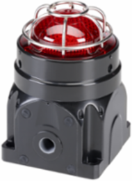 Global Series LED Light, Hazardous Location, UL and cUL CID2, Zone Listed, 120-240VAC, Ex d Surface Mount, Red