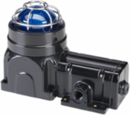 Global Series LED Light, Hazardous Location, UL and cUL CID2, Zone Listed, 120-240VAC, Ex de Surface Mount, Blue